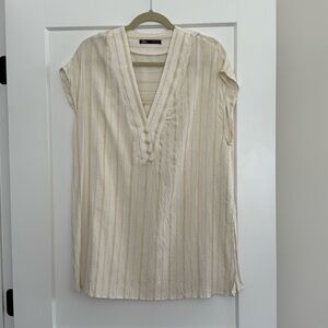ZARA linen cover up​​​